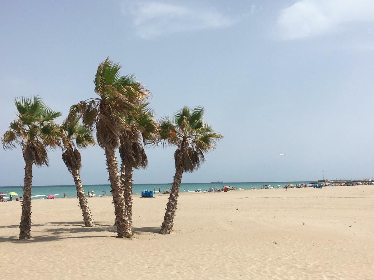 Fantastico Bajo Con Jardin En Playa De Canet Canet d'En Berenguer Екстериор снимка